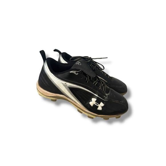 Under armour softball rotational traction lace up cleats sz 8 - Picture 2 of 10